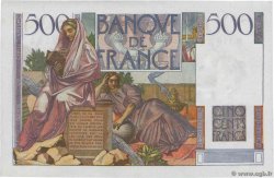 500 Francs CHATEAUBRIAND FRANCE  1952 F.34.10 SUP