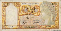 1000 Francs ALGERIA  1947 P.104 MB