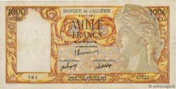 1000 Francs ALGERIEN  1947 P.104 fSS