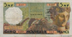 5 Nouveaux Francs ALGERIA  1959 P.118a VF-