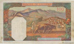 100 Francs TUNISIA  1941 P.13a VF