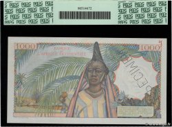 1000 Francs Spécimen FRENCH WEST AFRICA (1895-1958)  1945 P.42s UNC-