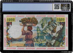 10 Nouveaux Francs sur 1000 Francs Pêcheur Spécimen FRENCH ANTILLES  1960 P.02s XF+