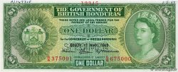 1 Dollar Spécimen BRITISH HONDURAS  1969 P.28bs SC