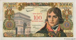 100 NF sur 10000 Francs BONAPARTE FRANCE  1958 F.55.01 pr.TTB