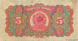 5 Mil Reis BRAZIL  1923 P.113a VF-