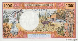 1000 Francs TAHITI  1985 P.27d EBC