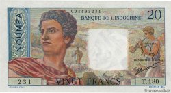 20 Francs NOUVELLE CALÉDONIE  1963 P.50c EBC+