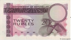 20 Rupees Petit numéro SEYCHELLES  1968 P.16a SPL