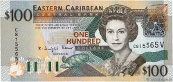 100 Dollars EAST CARIBBEAN STATES  2003 P.46v SC+