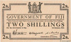2 Shillings FIDSCHIINSELN  1942 P.050r1 ST