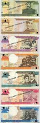 10 à 2000 Pesos Oro Spécimen DOMINICAN REPUBLIC  2000 P.159s-164s UNC