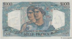 1000 Francs MINERVE ET HERCULE FRANCE  1945 F.41.02