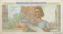 10000 Francs GÉNIE FRANÇAIS FRANCE  1951 F.50.51 VF