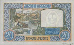 20 Francs TRAVAIL ET SCIENCE FRANCE  1940 F.12.04 SUP