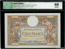 100 Francs LUC OLIVIER MERSON grands cartouches Épreuve FRANCE  1923 F.24.00Ec