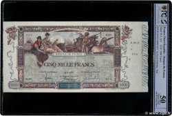 5000 Francs FLAMENG FRANCE  1918 F.43.01 VF+