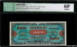 1000 Francs DRAPEAU Spécimen FRANCE  1944 VF.22.00Sp