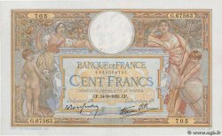 100 Francs LUC OLIVIER MERSON type modifié FRANCE  1939 F.25.49 XF
