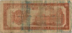 100 Colones COSTA RICA  1941 P.194b TB