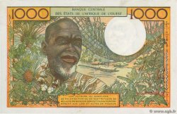 1000 Francs WEST AFRICAN STATES  1977 P.103Al UNC-