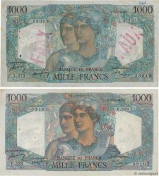 1000 Francs MINERVE ET HERCULE Faux FRANCIA  1949 F.41.25 BB