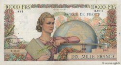 10000 Francs GÉNIE FRANÇAIS FRANCE  1952 F.50.59