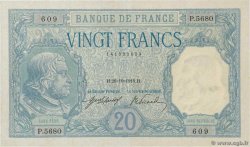 20 Francs BAYARD FRANCIA  1918 F.11.03