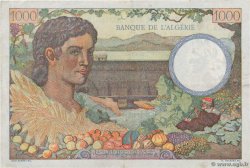 1000 Francs ALGÉRIE FRANCE  1943 VF.10.01 TTB