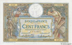 100 Francs LUC OLIVIER MERSON grands cartouches FRANCE  1923 F.24.01