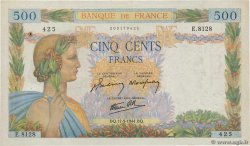 500 Francs LA PAIX FRANCIA  1944 F.32.47 MBC+