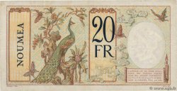 20 Francs NOUVELLE CALÉDONIE  1929 P.37b BB