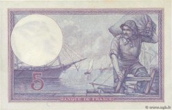 5 Francs FEMME CASQUÉE FRANCE  1918 F.03.02 AU-