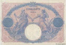 50 Francs BLEU ET ROSE FRANCE  1904 F.14.16 VF+