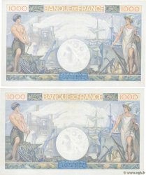 1000 Francs COMMERCE ET INDUSTRIE Consécutifs FRANCE  1940 F.39.01 AU