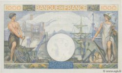 1000 Francs COMMERCE ET INDUSTRIE FRANCE  1944 F.39.09 AU+