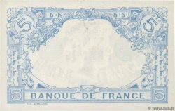 5 Francs BLEU FRANCIA  1915 F.02.27 AU