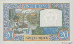20 Francs TRAVAIL ET SCIENCE FRANKREICH  1941 F.12.12 fST