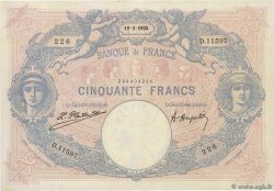 50 Francs BLEU ET ROSE FRANCE  1925 F.14.38