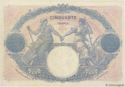 50 Francs BLEU ET ROSE FRANCIA  1925 F.14.38 EBC