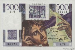 500 Francs CHATEAUBRIAND FRANCIA  1946 F.34.05 AU