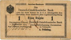 1 Rupie Deutsch Ostafrikanische Bank  1915 P.12c fVZ