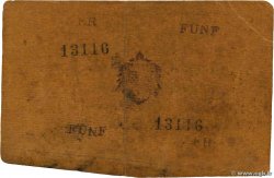 5 Rupien Deutsch Ostafrikanische Bank  1917 P.37b MB