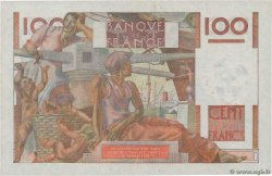 100 Francs JEUNE PAYSAN filigrane inversé FRANCE  1952 F.28bis.01 XF