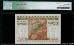 50 Mark SARRE FRANCIA  1947 VF.48.01 SC+