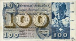100 Francs SUISSE  1963 P.49e BB