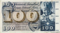 100 Francs SWITZERLAND  1970 P.49l VF-