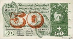 50 Francs SUISSE  1969 P.48k MBC