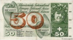 50 Francs SUISSE  1970 P.48l BC+