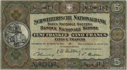5 Francs SWITZERLAND  1949 P.11n